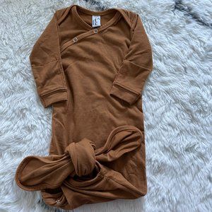 Copper Pearl Knotted Gown